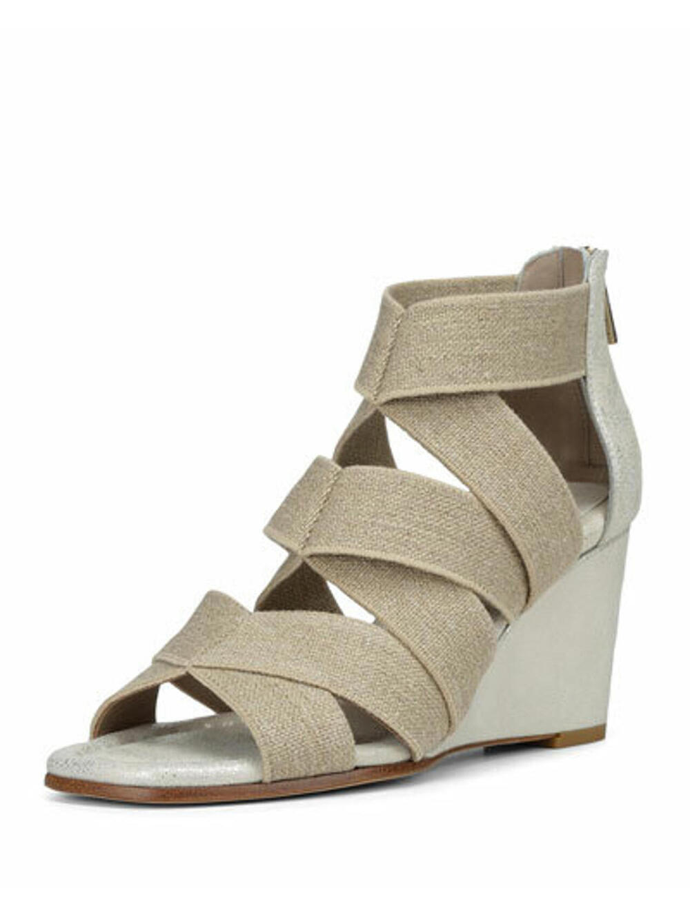 Donald J Pliner Women's Wedge Sandal Canvas  Size 9.5